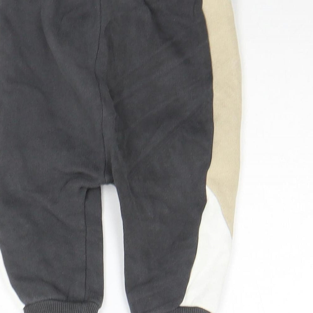 NEXT Baby Grey   Jogger Trousers Size 6-9 Months