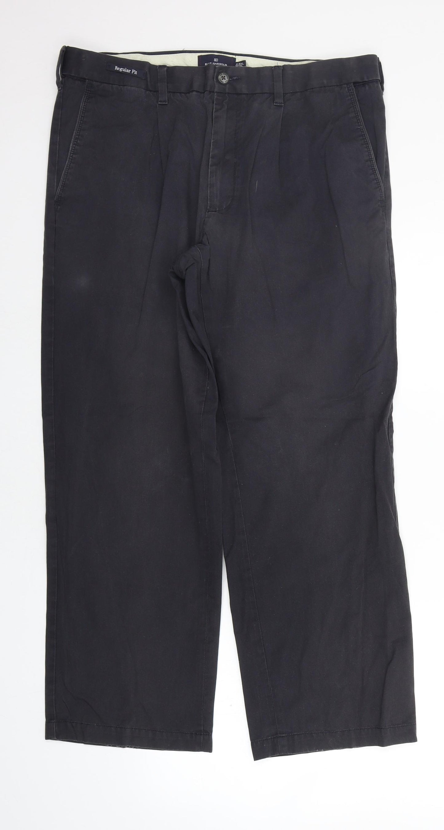Blue Harbour Mens Grey   Trousers  Size 36 in L29 in