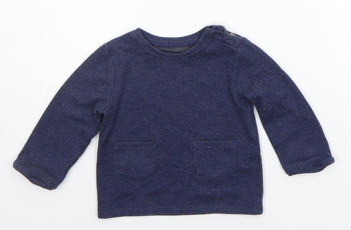 TU Baby Blue Pullover Jumper Size 6-9 Months