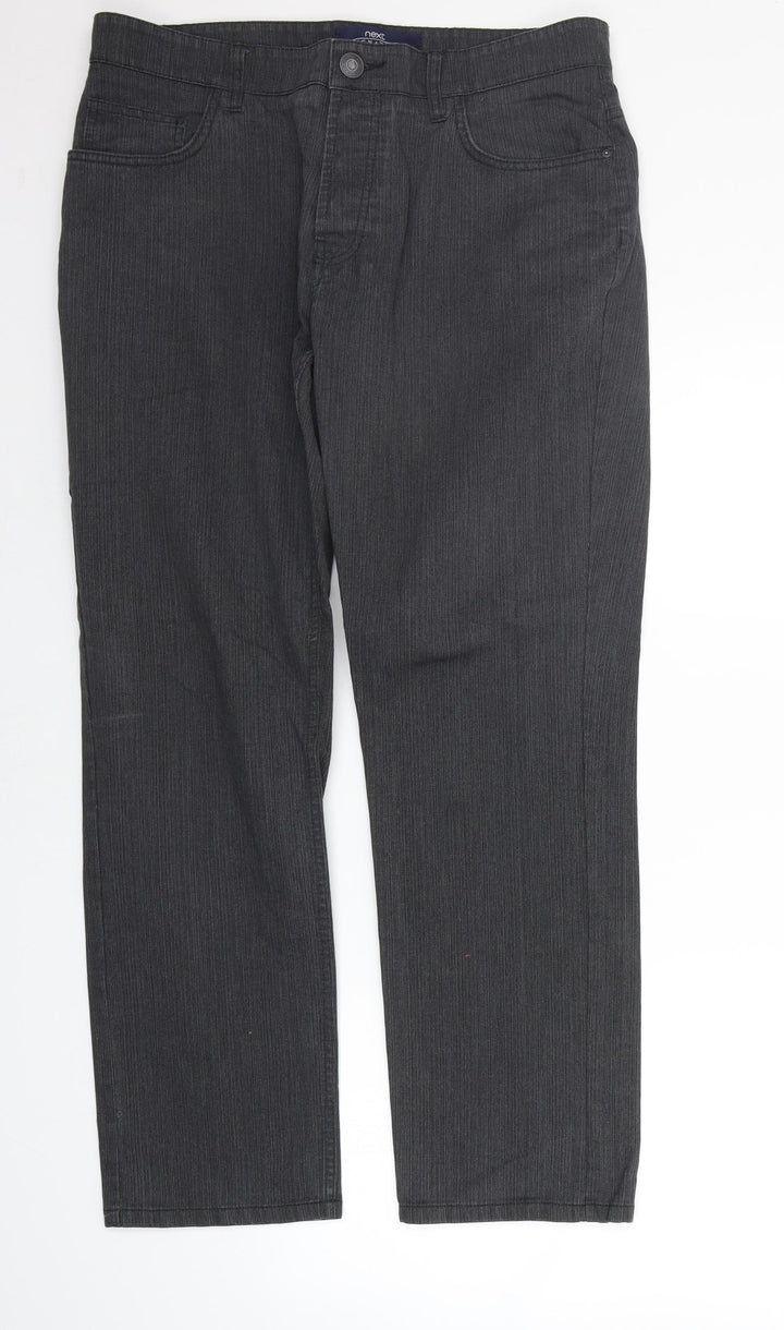 NEXT Womens Grey Straight Jeans Size 34 in L27 in