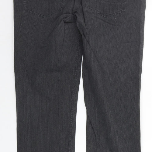 NEXT Womens Grey   Straight Jeans Size 34 in L27 in