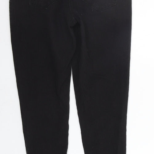 Denim & Co. Womens Black   Jegging Jeans Size 12 L23 in