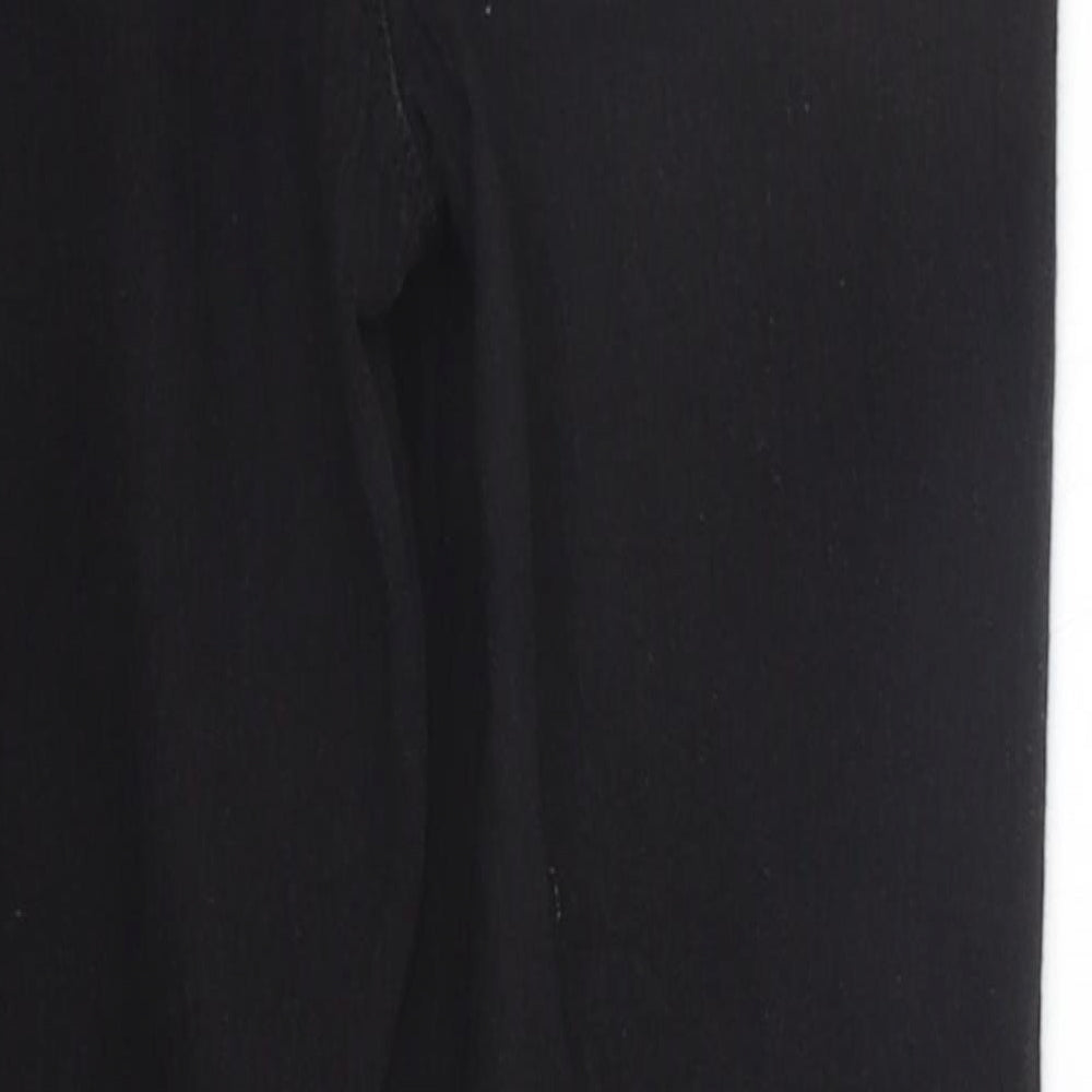 Denim & Co. Womens Black   Jegging Jeans Size 12 L23 in