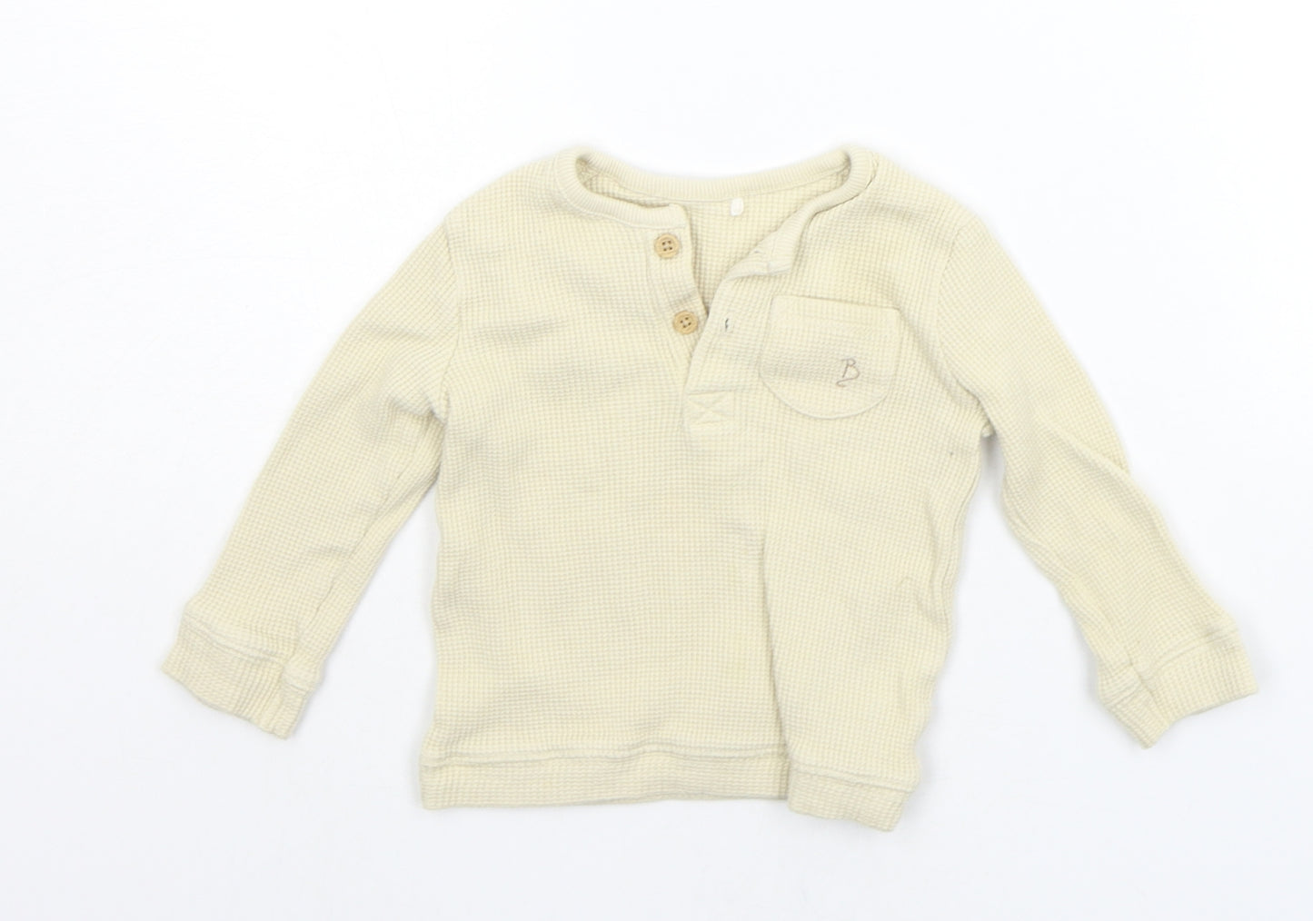 George Baby Beige   Pullover Jumper Size 9-12 Months