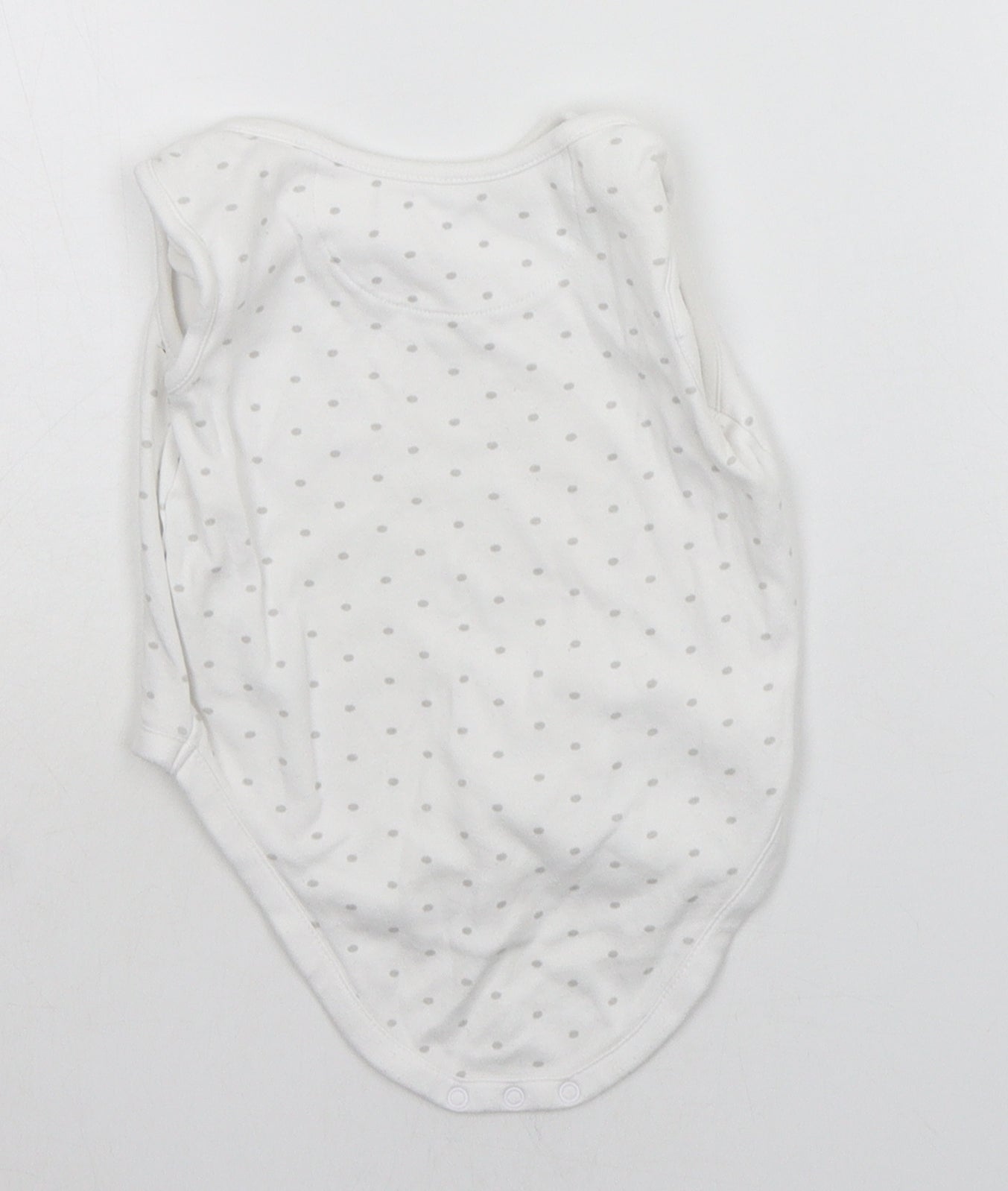 Very Baby White Geometric  Babygrow One-Piece Size 12-18 Months