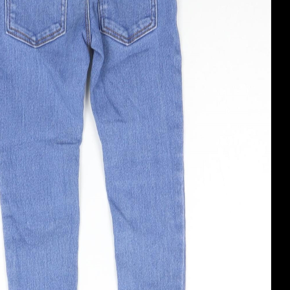Denim & Co. Girls Blue   Straight Jeans Size 3-4 Years
