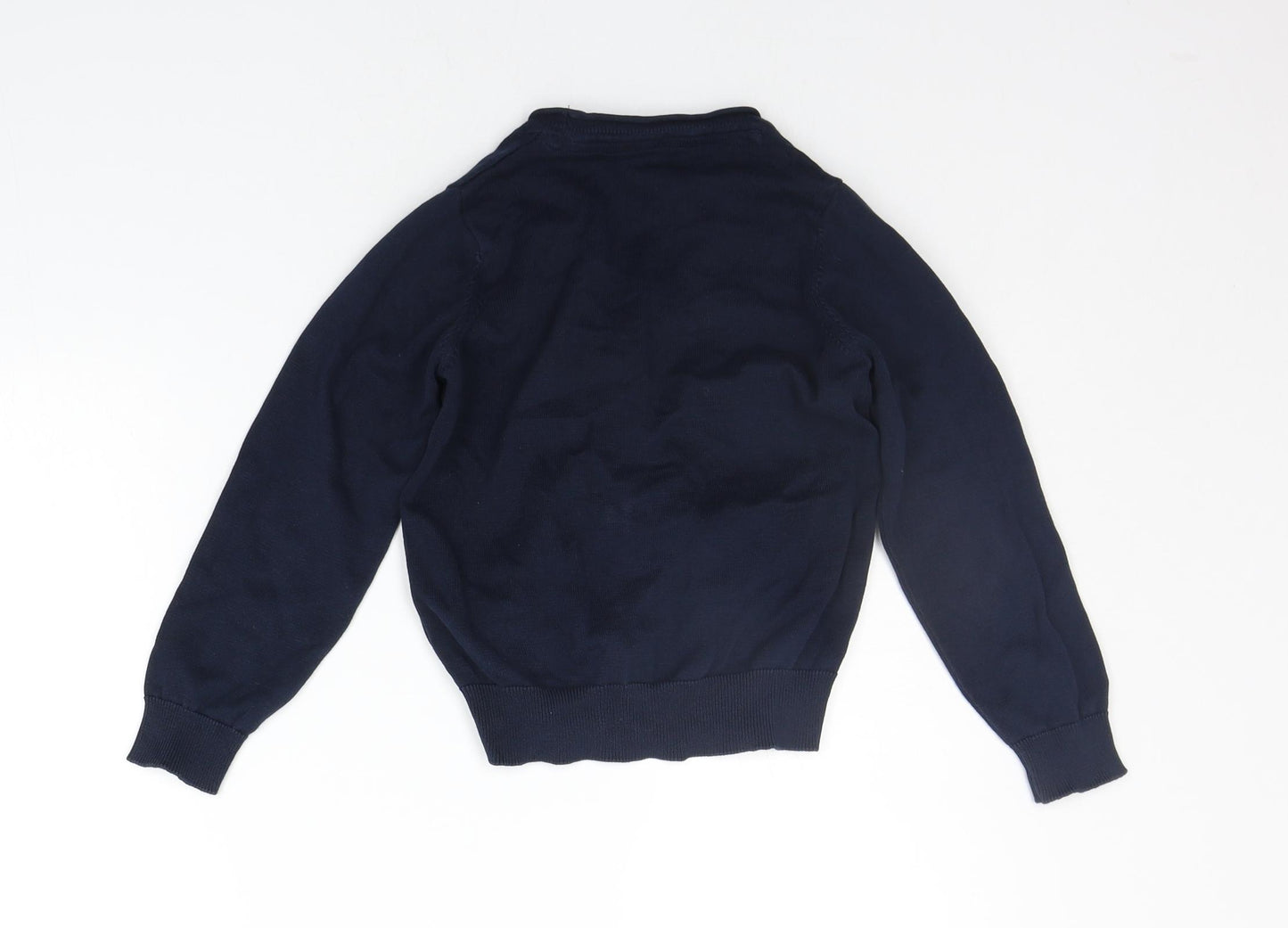 Marks and Spencer Girls Blue   Cardigan Jumper Size 7-8 Years