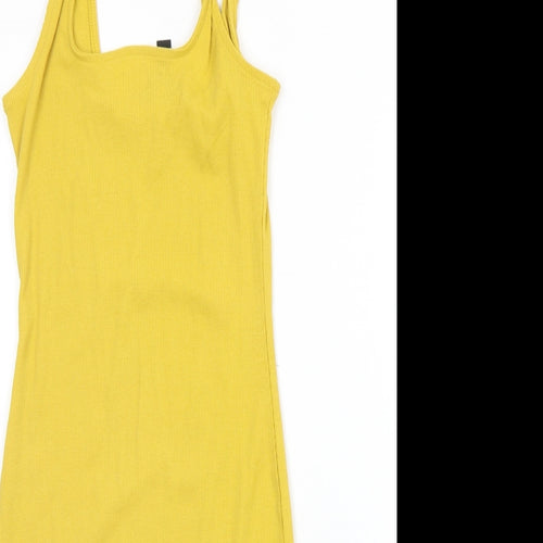 New Look Womens Yellow   A-Line  Size 6