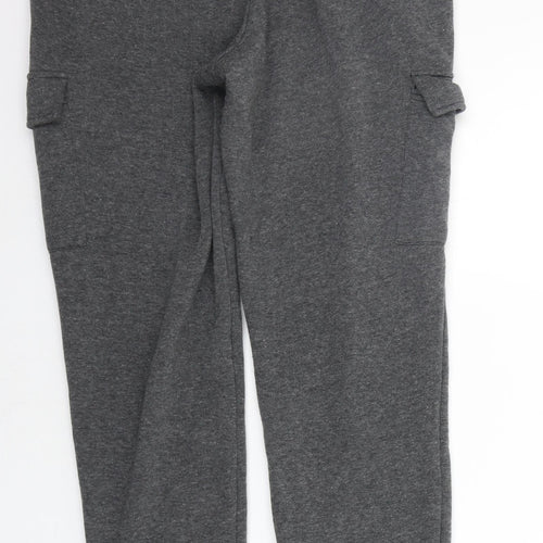 Reebok Womens Grey   Jogger Trousers Size M L28 in