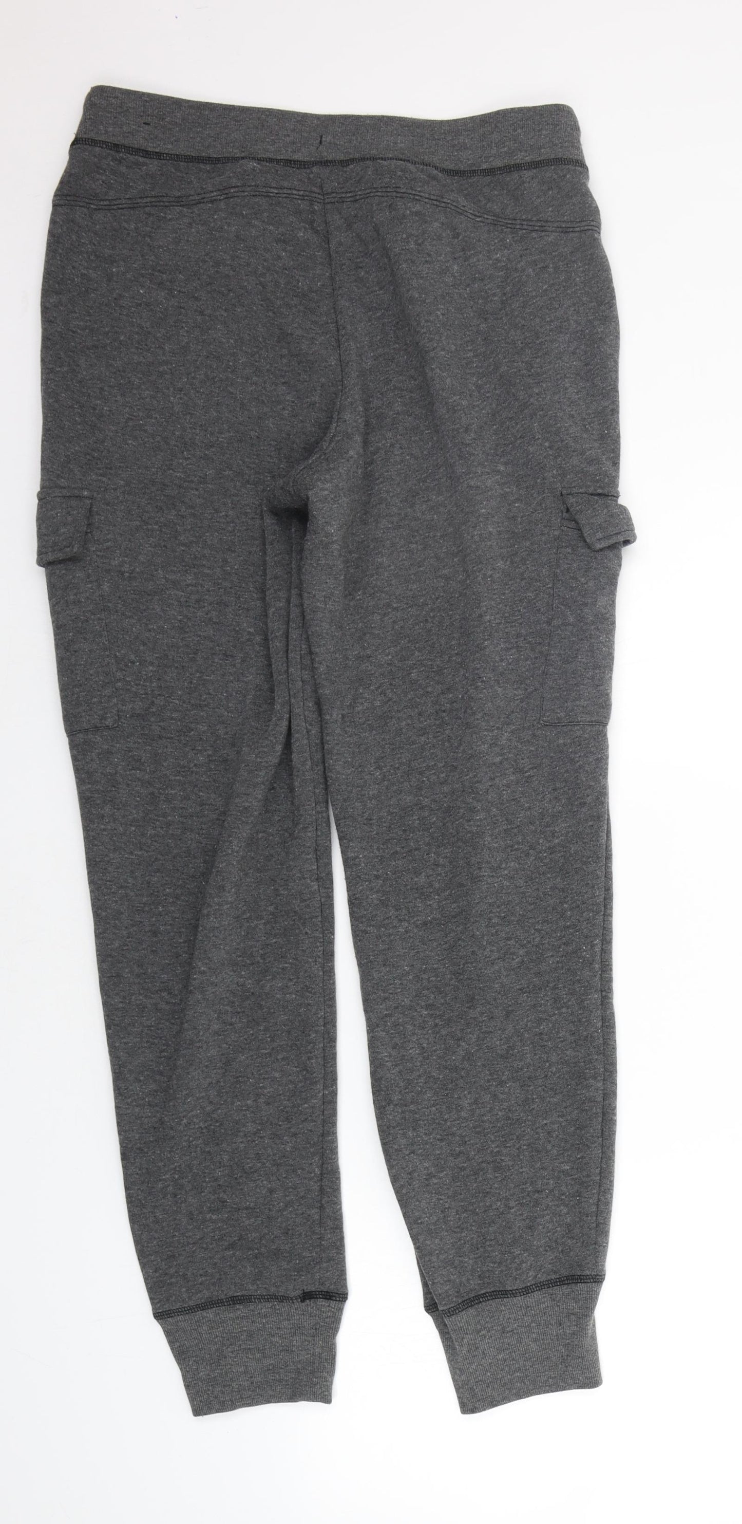 Reebok Womens Grey   Jogger Trousers Size M L28 in