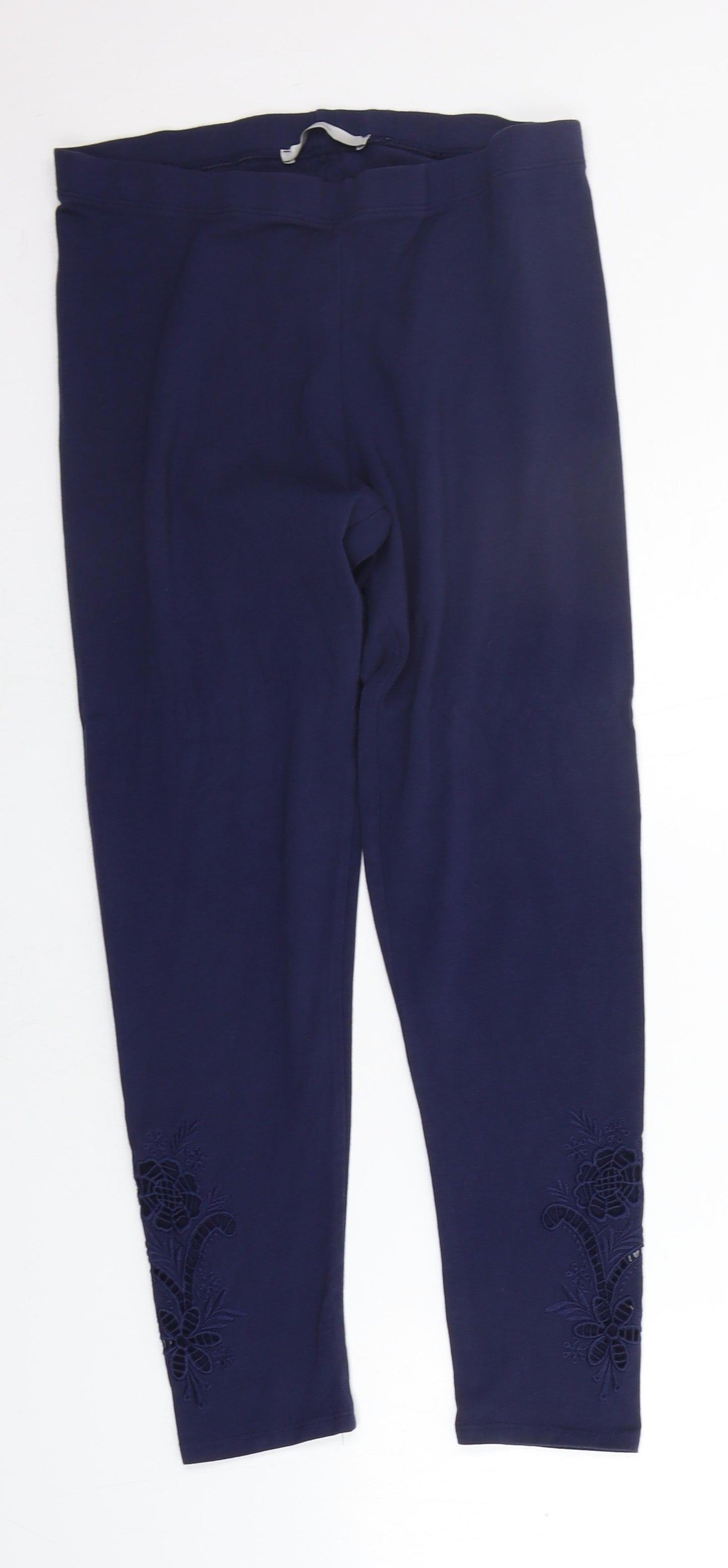 George Womens Blue   Jegging Trousers Size 14 L21 in