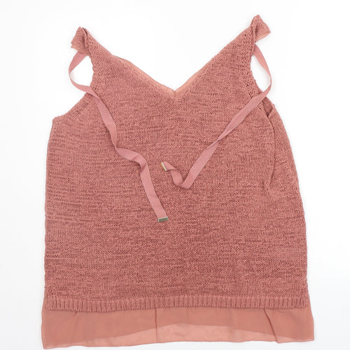 NEXT Womens Pink   Pullover Jumper Size L