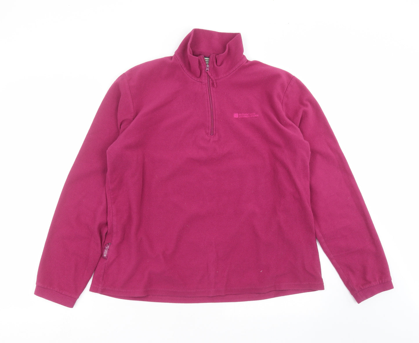 Mountain Warehouse Womens Purple  Fleece Pullover Jumper Size 18