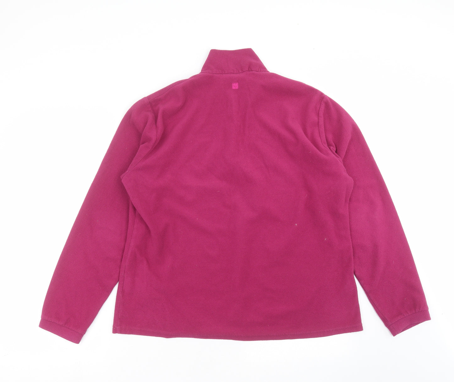 Mountain Warehouse Womens Purple  Fleece Pullover Jumper Size 18