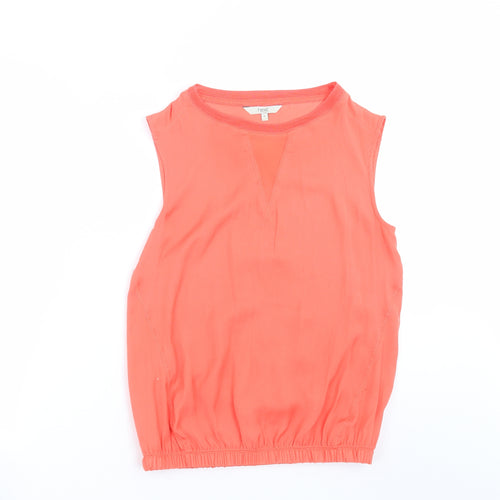 NEXT Womens Orange   Basic Blouse Size 6