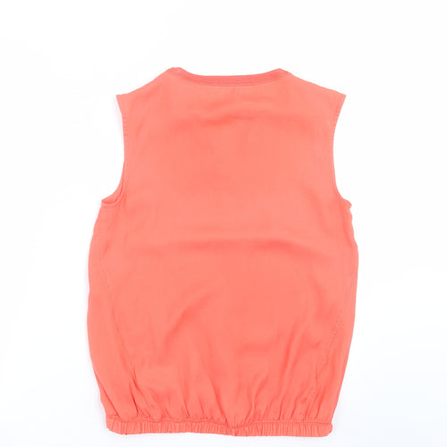 NEXT Womens Orange   Basic Blouse Size 6