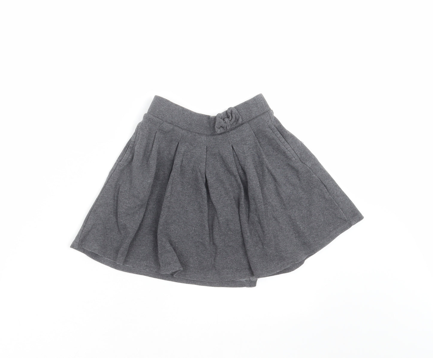 Marks and Spencer Girls Grey   A-Line Skirt Size 5-6 Years - school