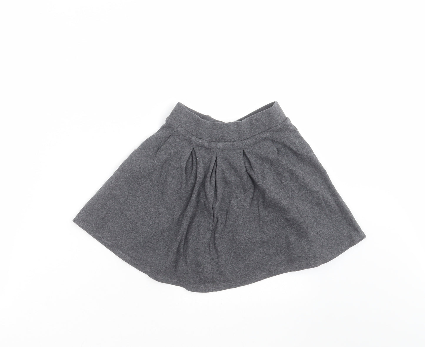 Marks and Spencer Girls Grey   A-Line Skirt Size 5-6 Years - school