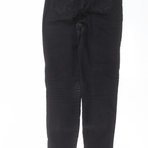 Indigo Womens Black  Denim Jegging Jeans Size 8 L30 in
