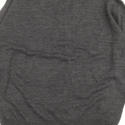 Pierre Cardin Mens Grey  Knit Pullover Jumper Size M