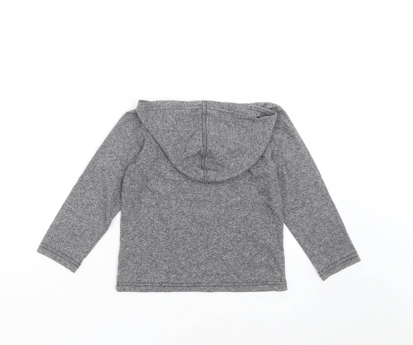 The Childrens Place Boys Grey   Pullover Hoodie Size 4 Years  - basketball