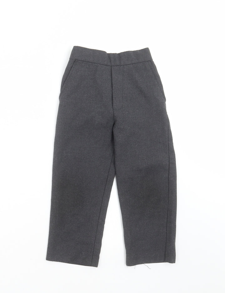 whittakers Boys Grey Dress Pants Trousers Size 5 Years - school