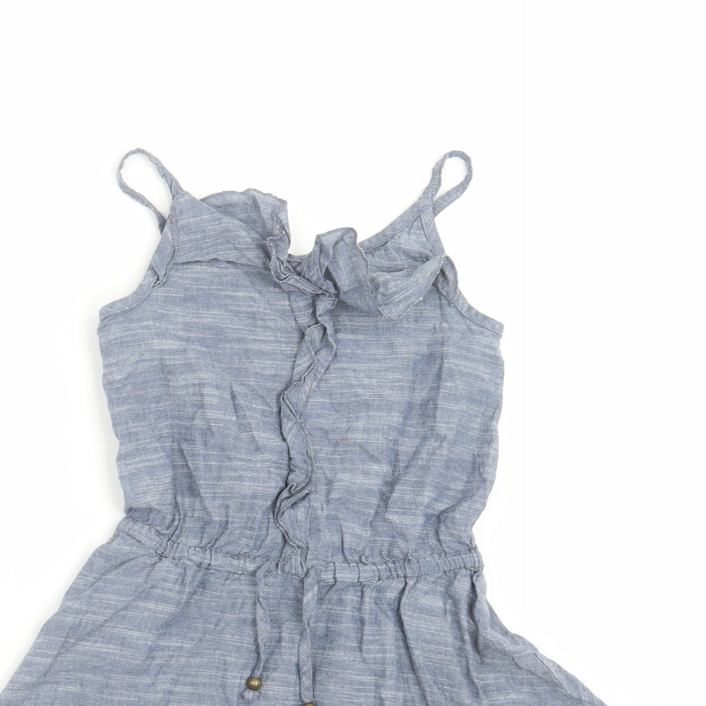 NEXT Girls Blue  Denim Fit & Flare  Size 5 Years