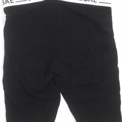 Bozzolo Womens Black   Biker Shorts Size S - bae
