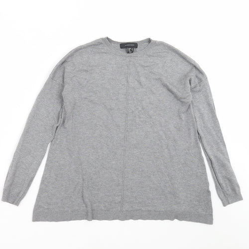 Primark Womens Grey  Knit Pullover Jumper Size 12