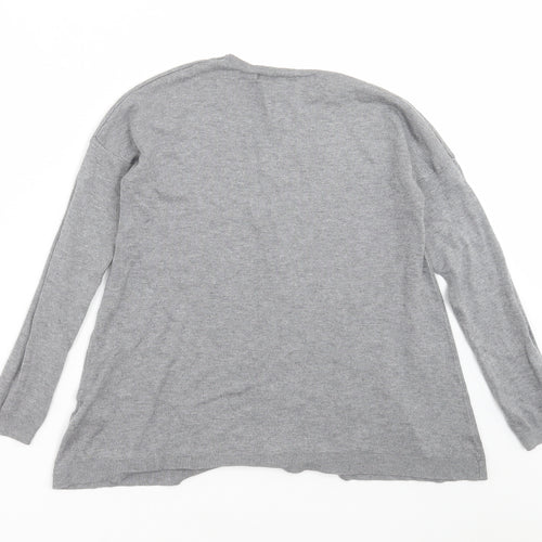 Primark Womens Grey  Knit Pullover Jumper Size 12