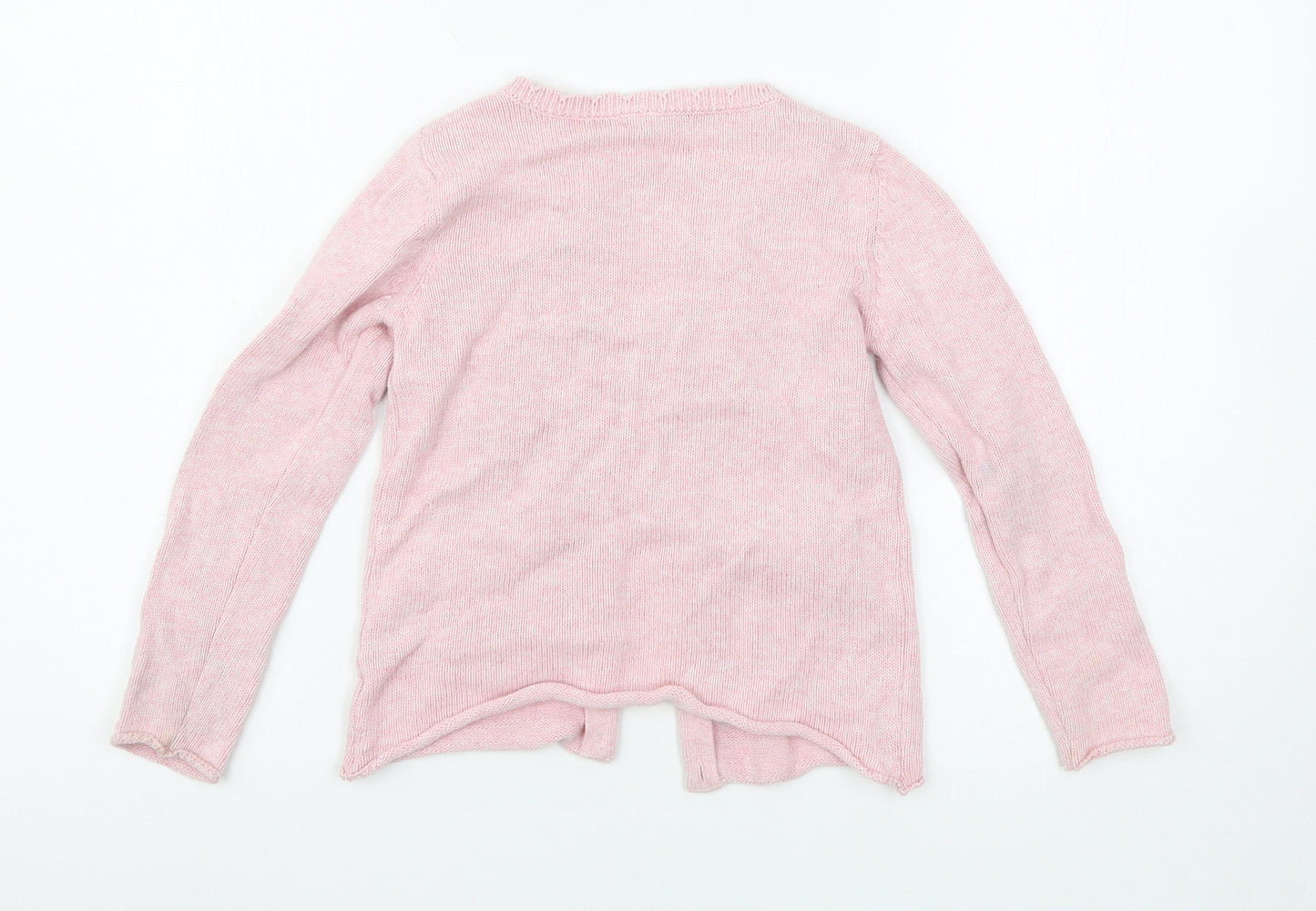 TU Girls Pink   Cardigan Jumper Size 5-6 Years