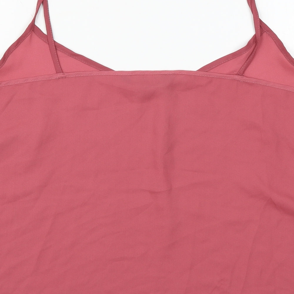 F&F Womens Pink   Basic Tank Size 14