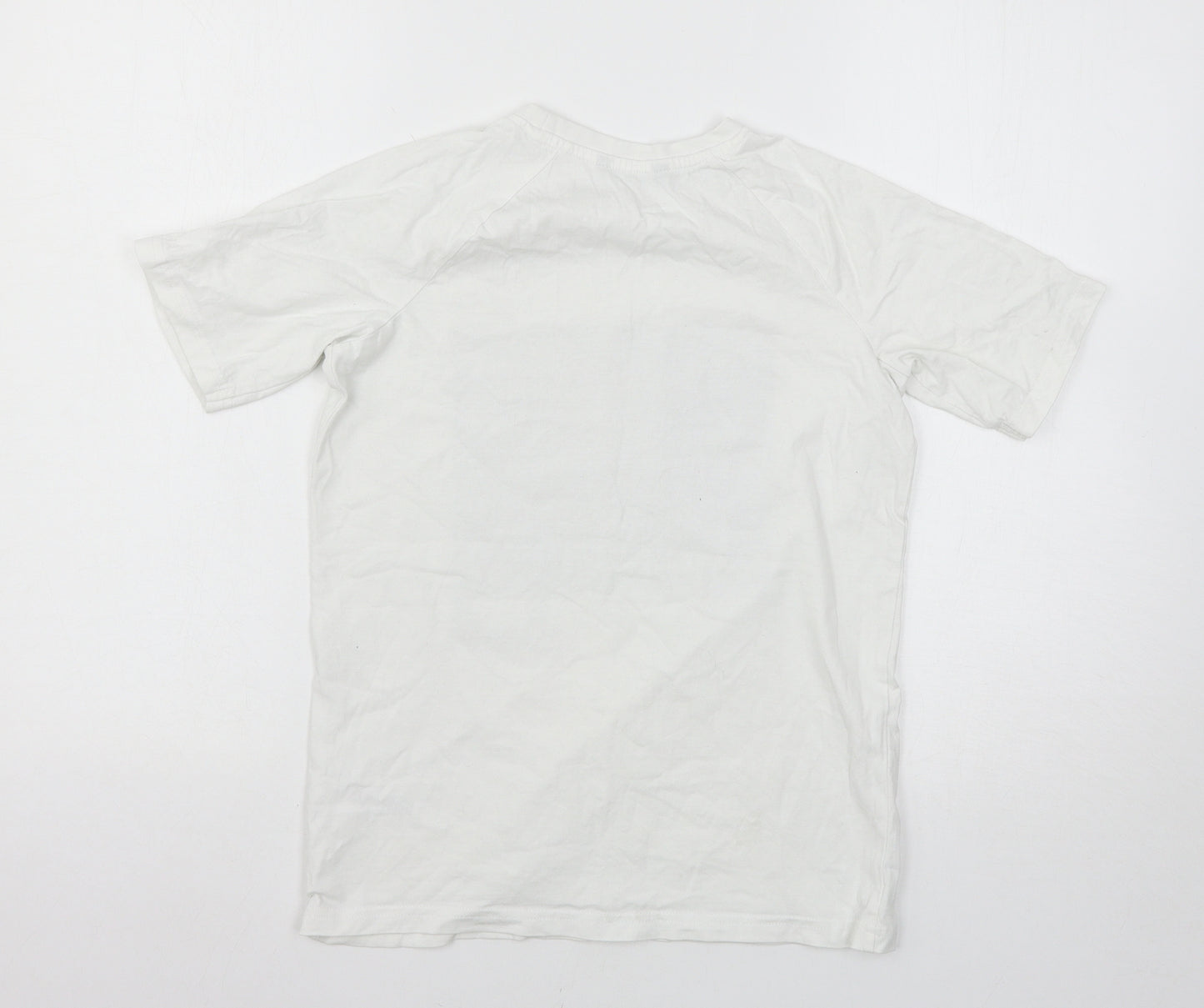 George Boys White   Basic T-Shirt Size 11-12 Years