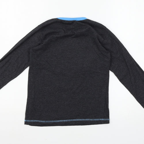 pep&Co Boys Grey   Basic T-Shirt Size 10-11 Years
