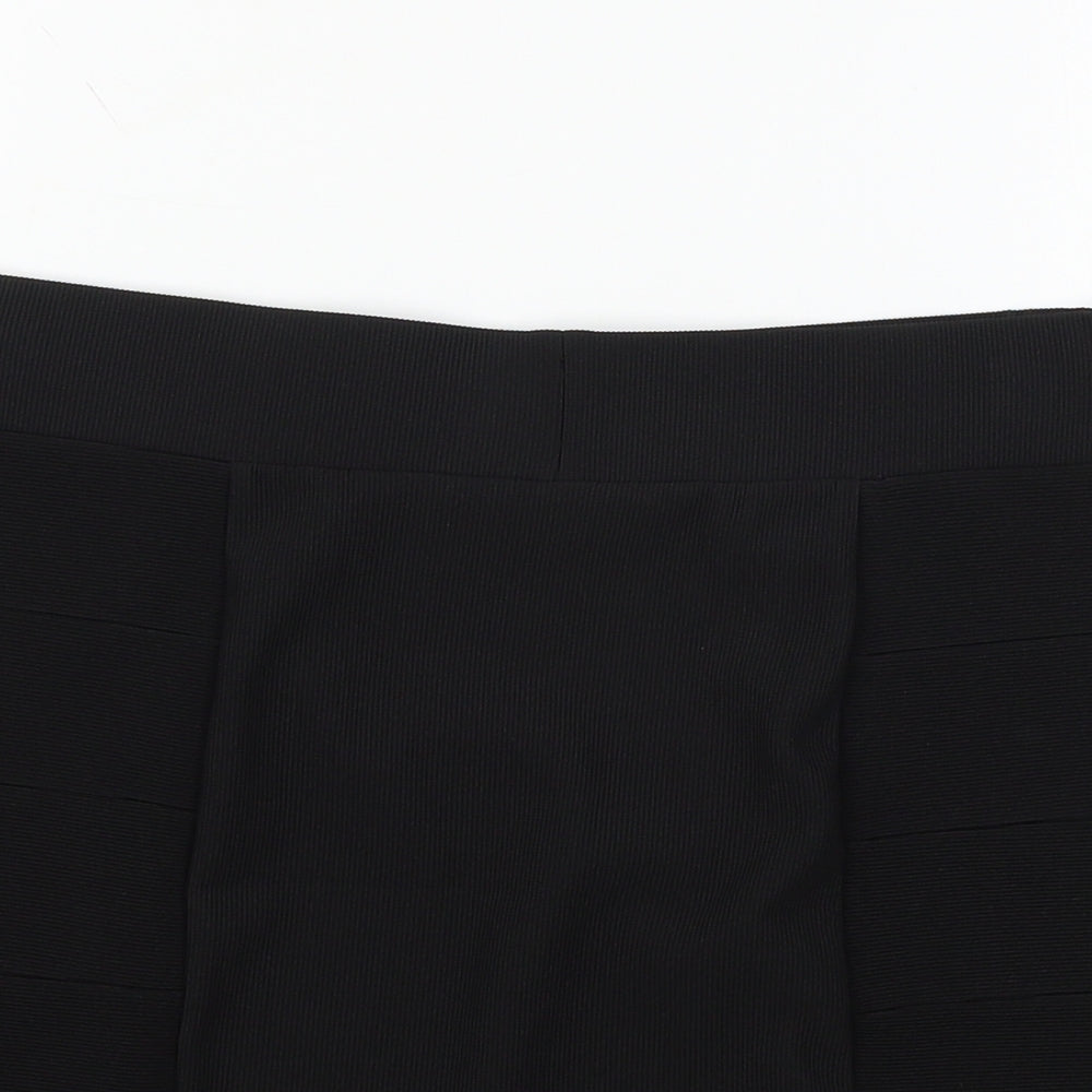 H&M Womens Black   Mini Skirt Size 14