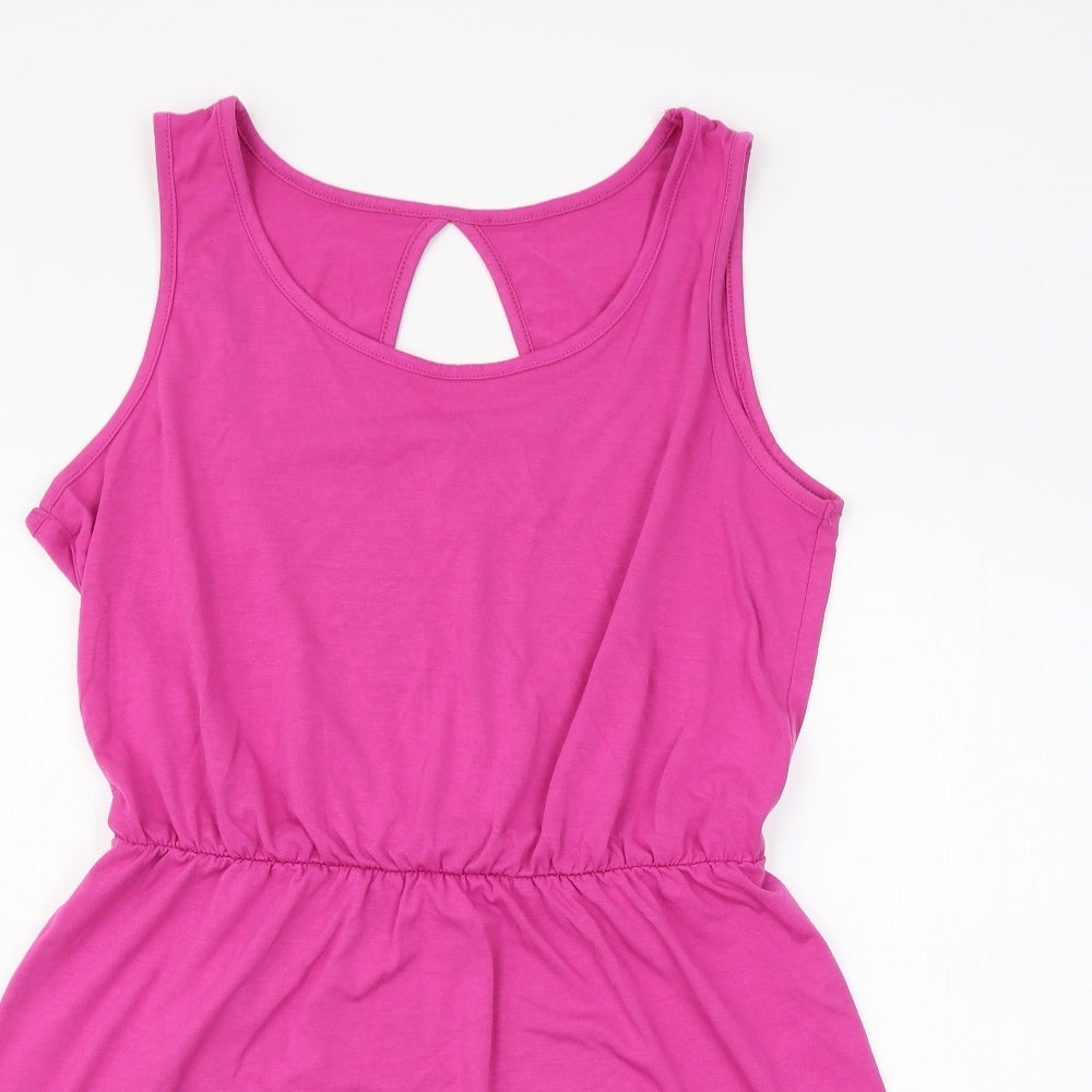 George Womens Purple   Tank Dress  Size 16