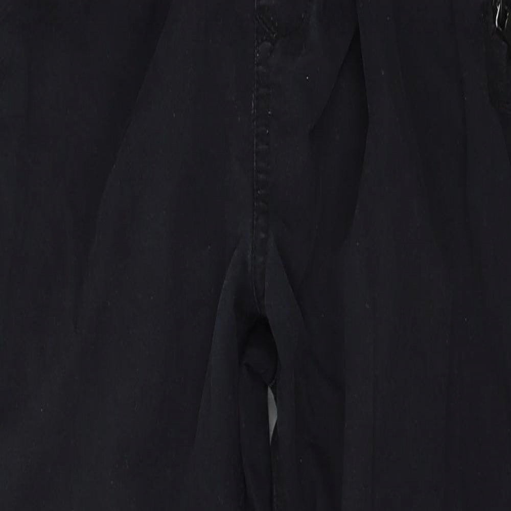 No Fear Mens Black   Jogger Trousers Size L L28 in