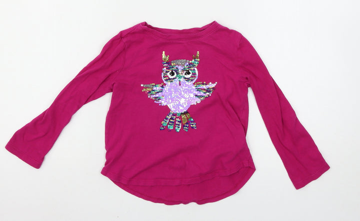 Gap Girls Purple   Basic T-Shirt Size XS