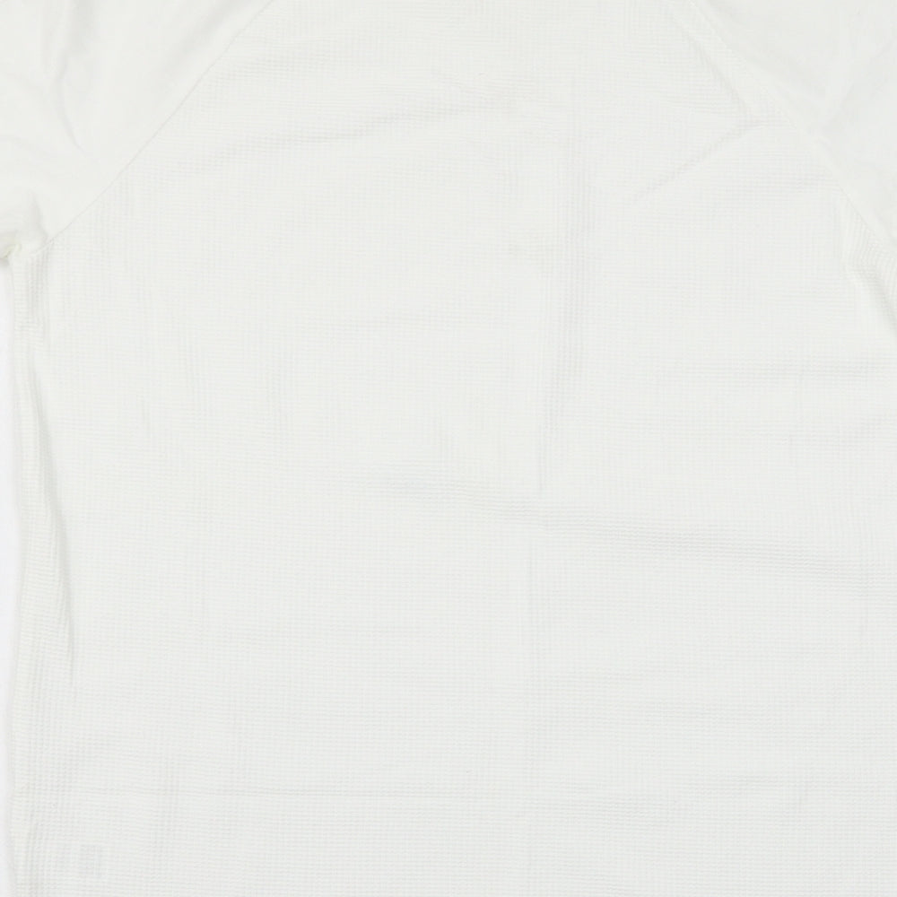 River Island Mens White    T-Shirt Size M