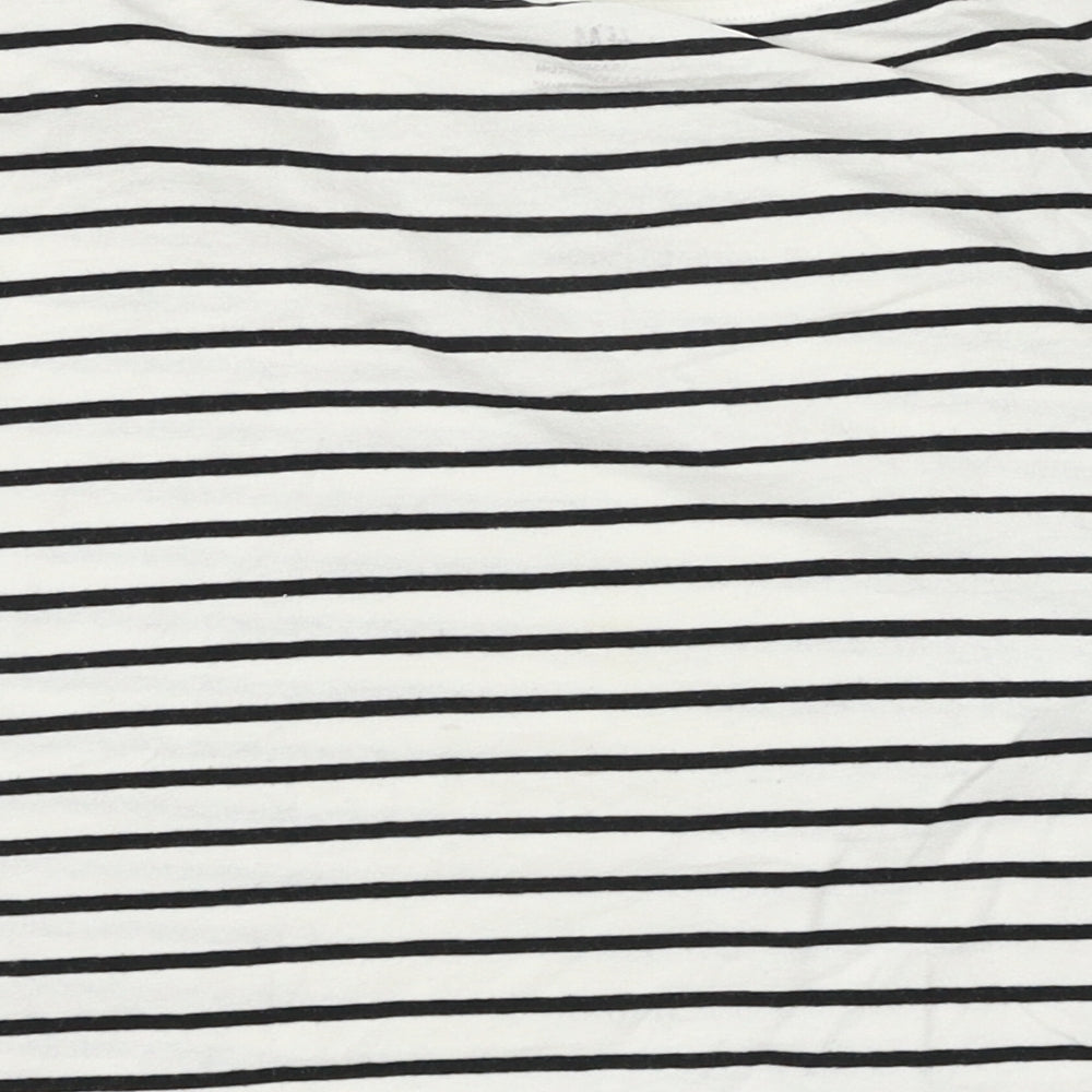H&M Girls Multicoloured Striped  Basic T-Shirt Size 11-12 Years