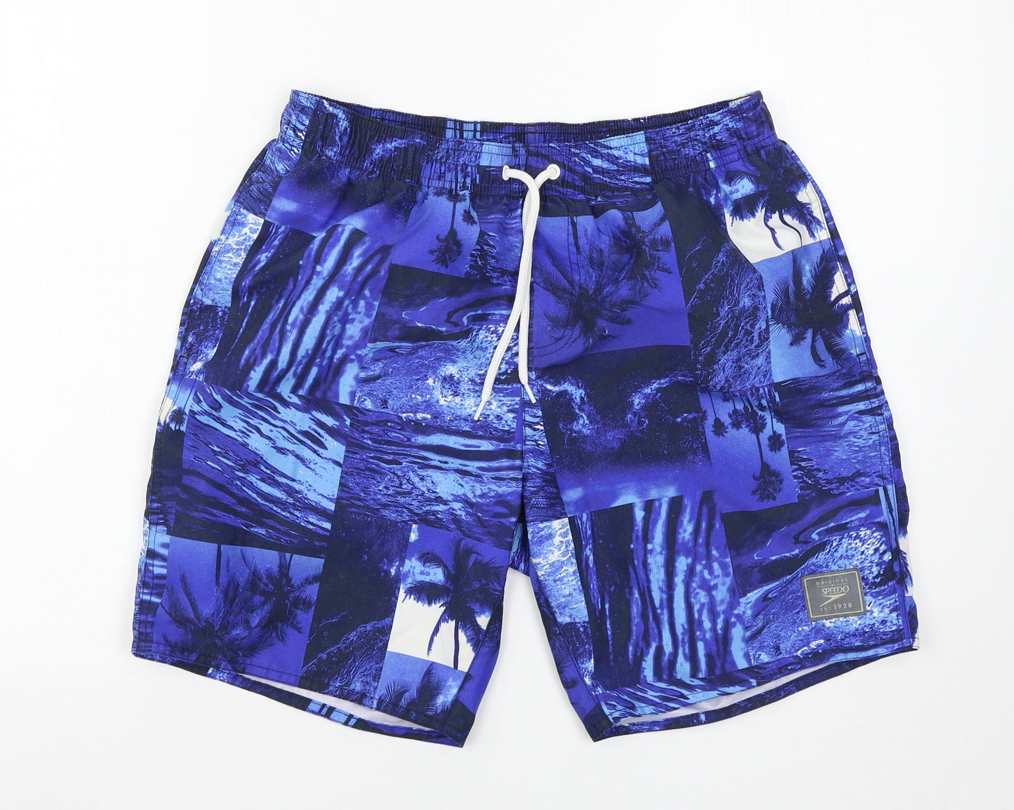 Speedo Mens Blue   Bermuda Shorts Size M
