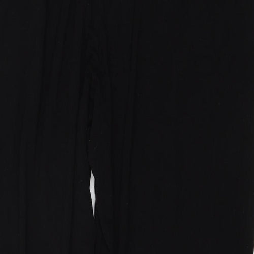 Nutmeg Womens Black   Jogger Trousers Size 16 L26 in