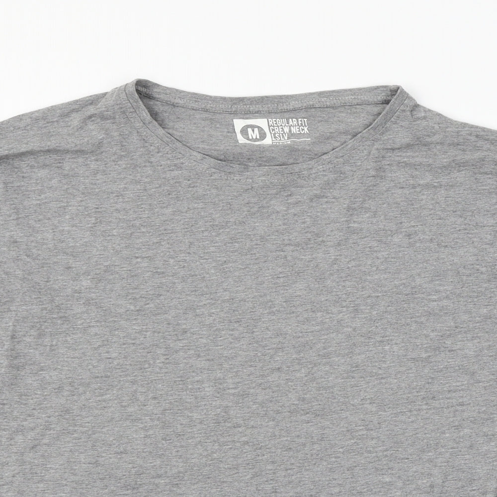 Cedar Wood State Mens Grey    T-Shirt Size M
