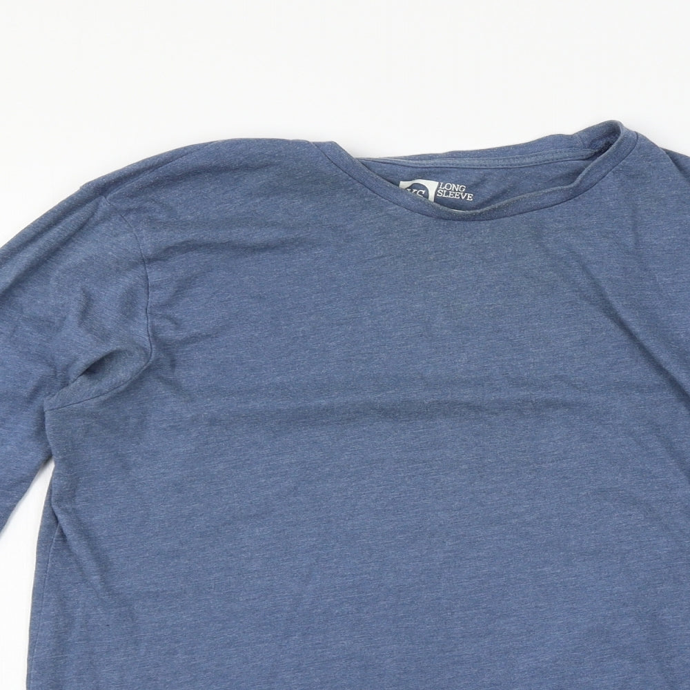 Cedar Wood State Mens Blue    T-Shirt Size XS