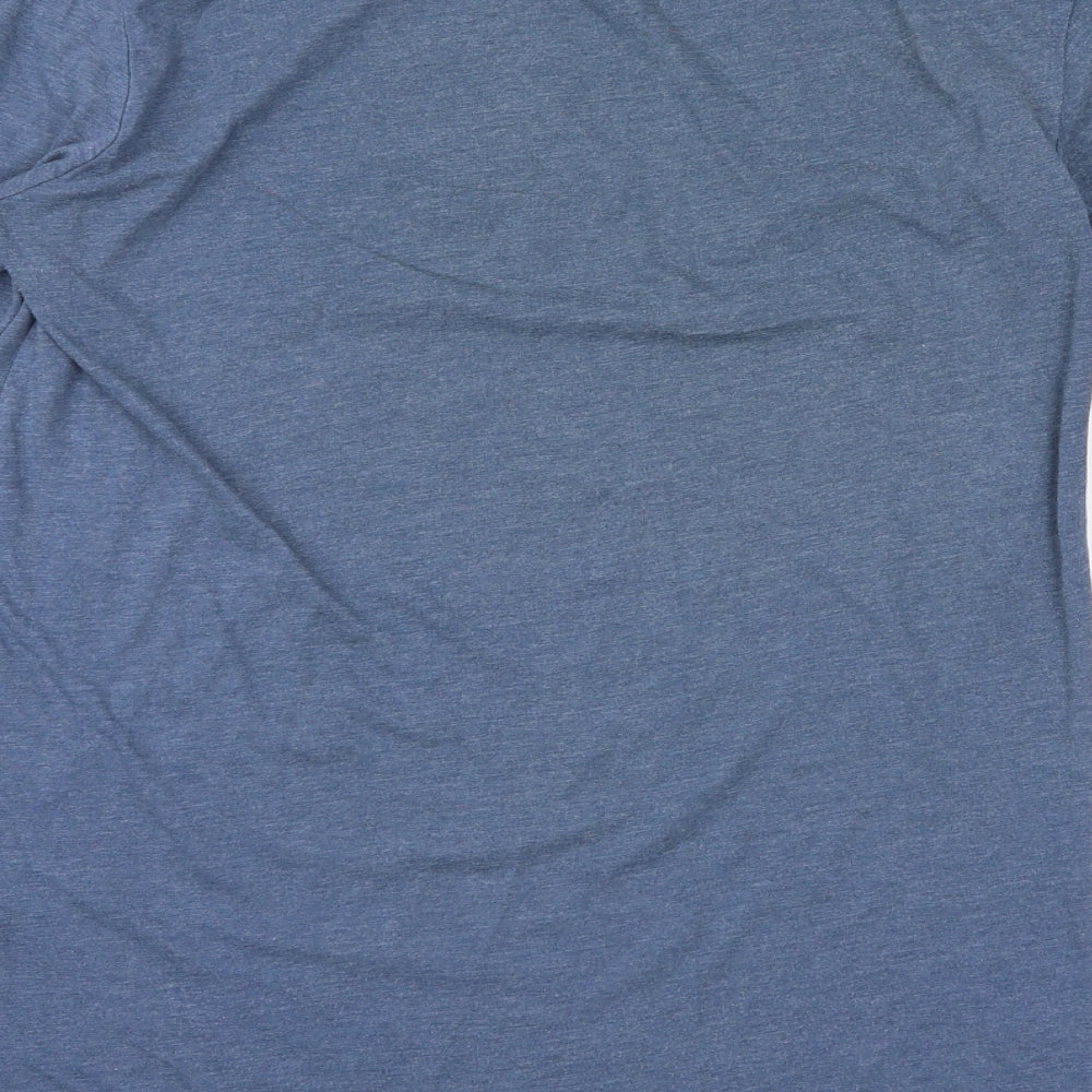 Cedar Wood State Mens Blue    T-Shirt Size XS