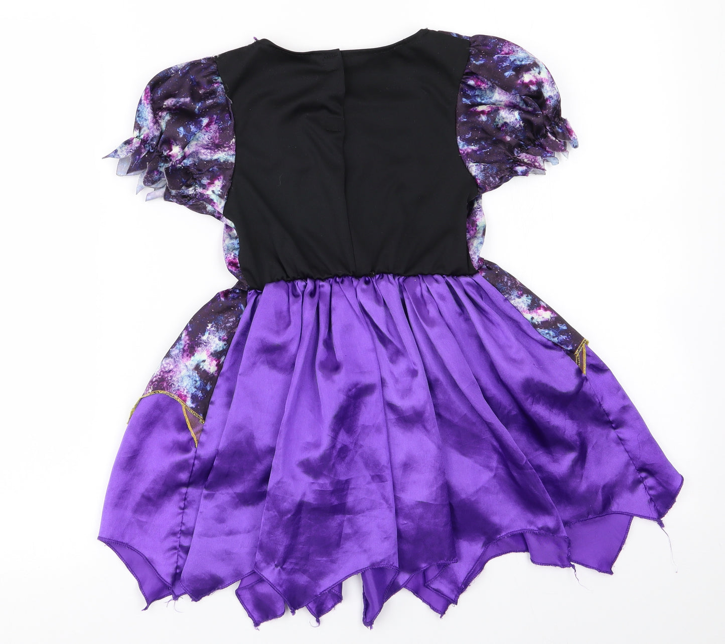 Preworn Girls Black   Fit & Flare  Size 5-6 Years  - Fancy Dress
