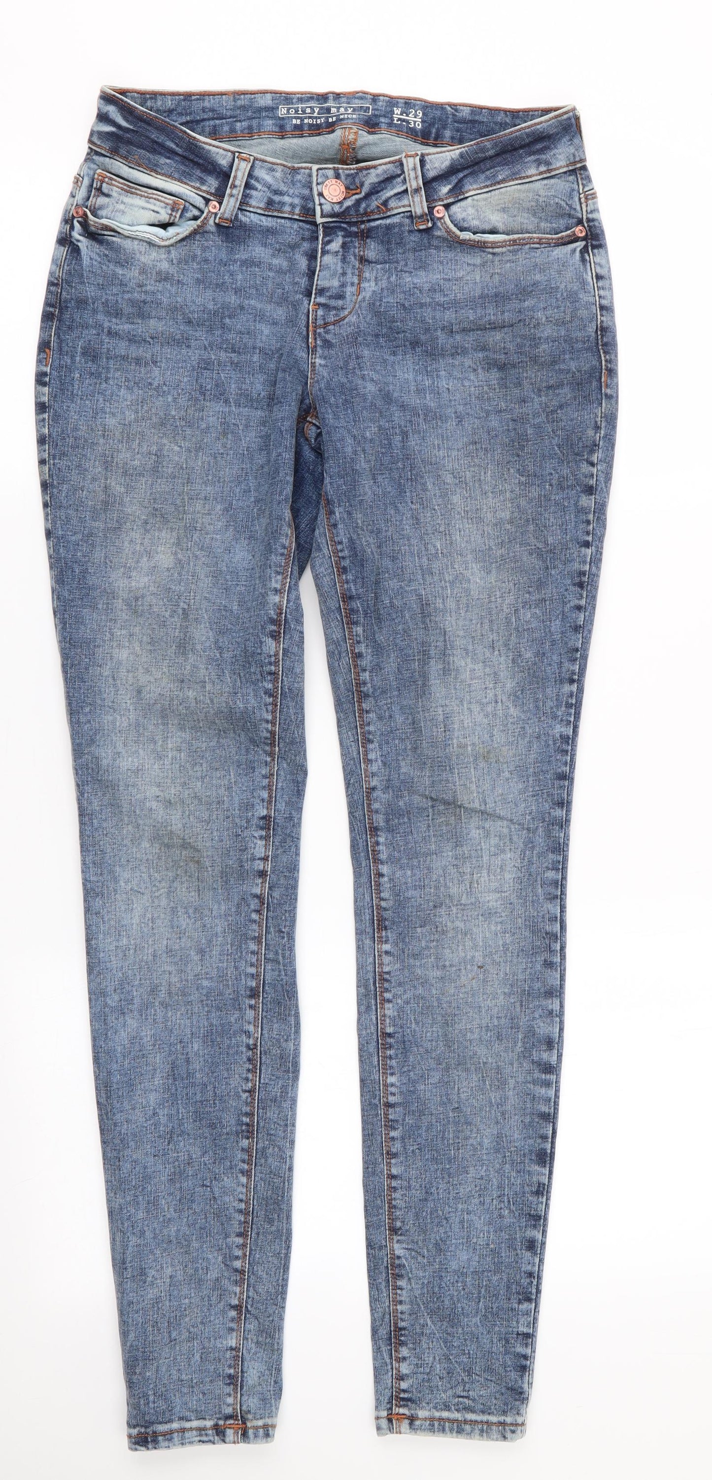 Noisy may Womens Blue   Skinny Jeans Size 29 in L29 in