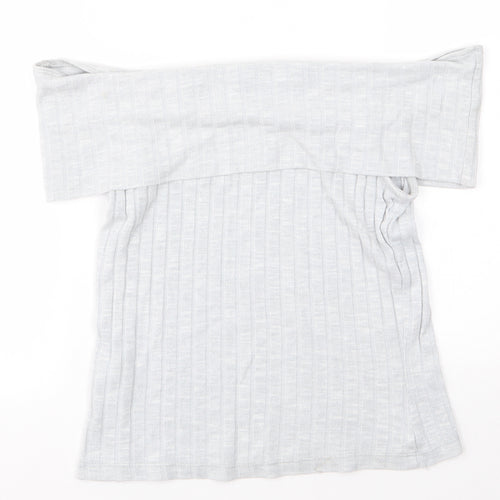 New Look Womens Grey   Basic T-Shirt Size 14