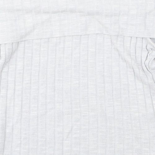 New Look Womens Grey   Basic T-Shirt Size 14