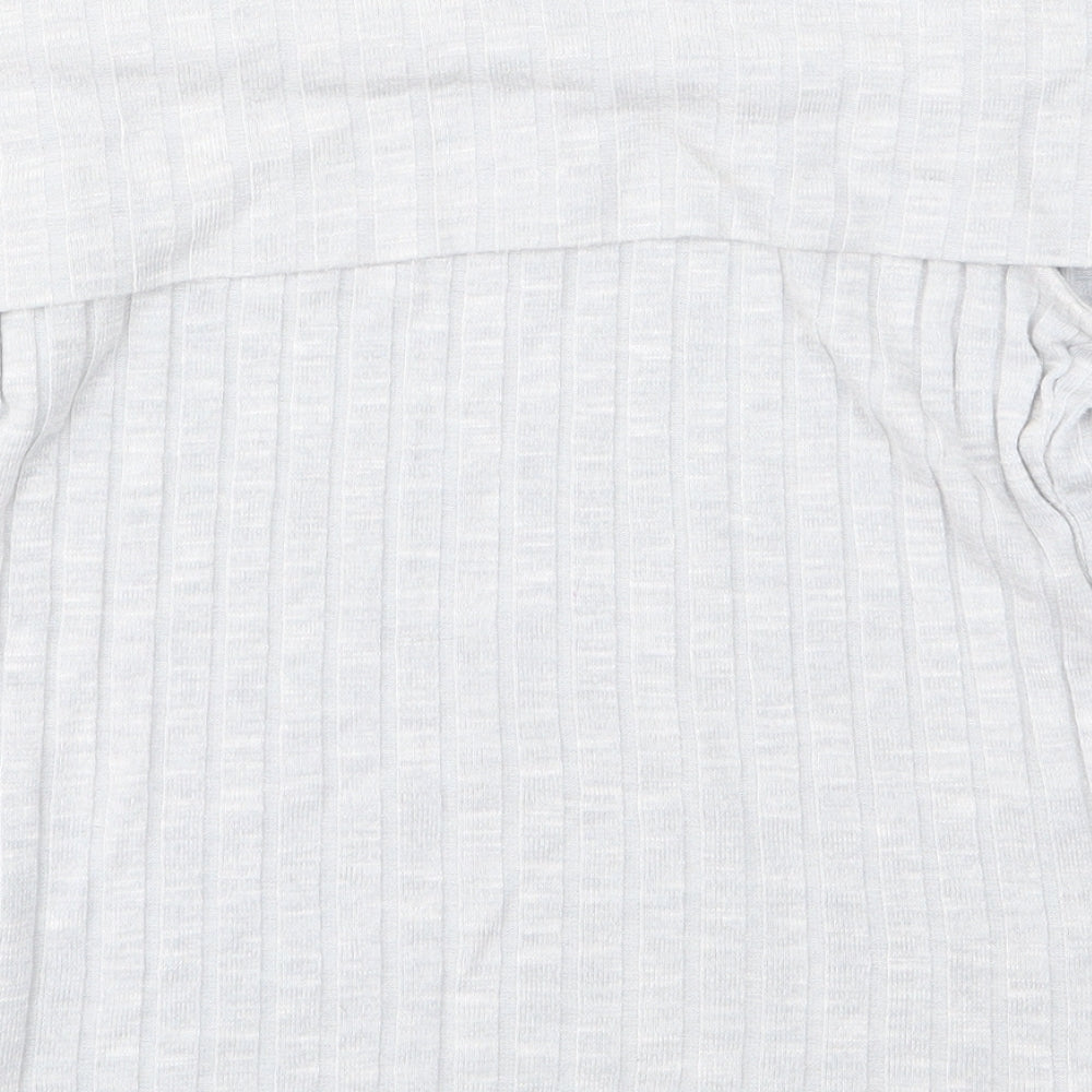 New Look Womens Grey   Basic T-Shirt Size 14